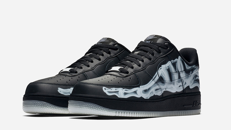 Nike Release the new Air Force 1 Skeleton Black