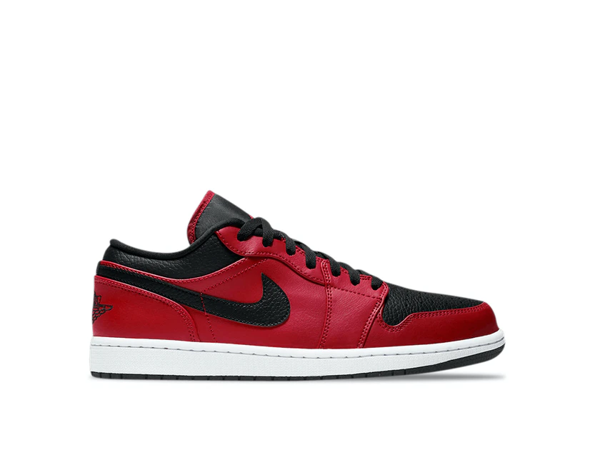 A Closer Look at the Air Jordan 1 Low “Gym Red/Black”