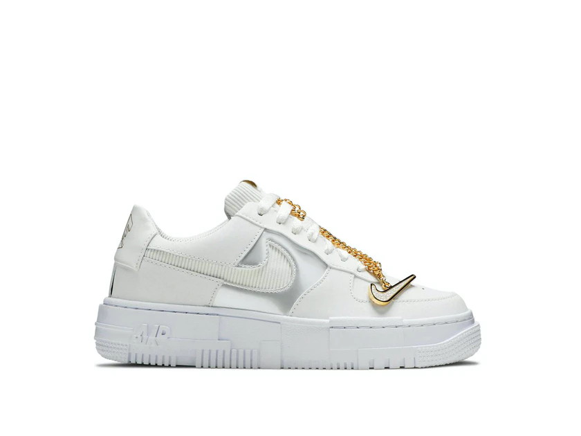 Stylish Nike Air Force 1 “White/University Gold” Hits Stores