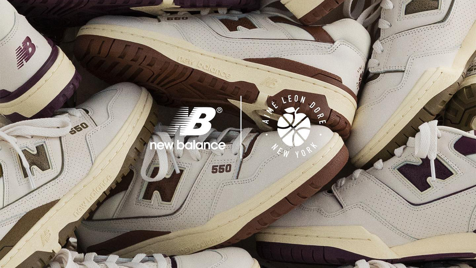 Coming Soon To Laced: New Aimé Leon Dore x New Balance 550 Colours