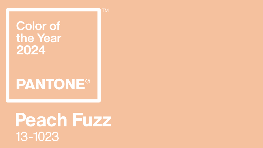 Peach Fuzz: Pantone Colour of the Year 2024